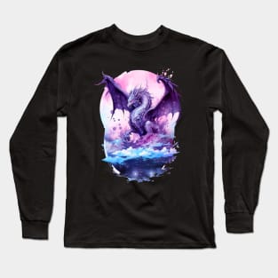 Majestic Dragon Long Sleeve T-Shirt